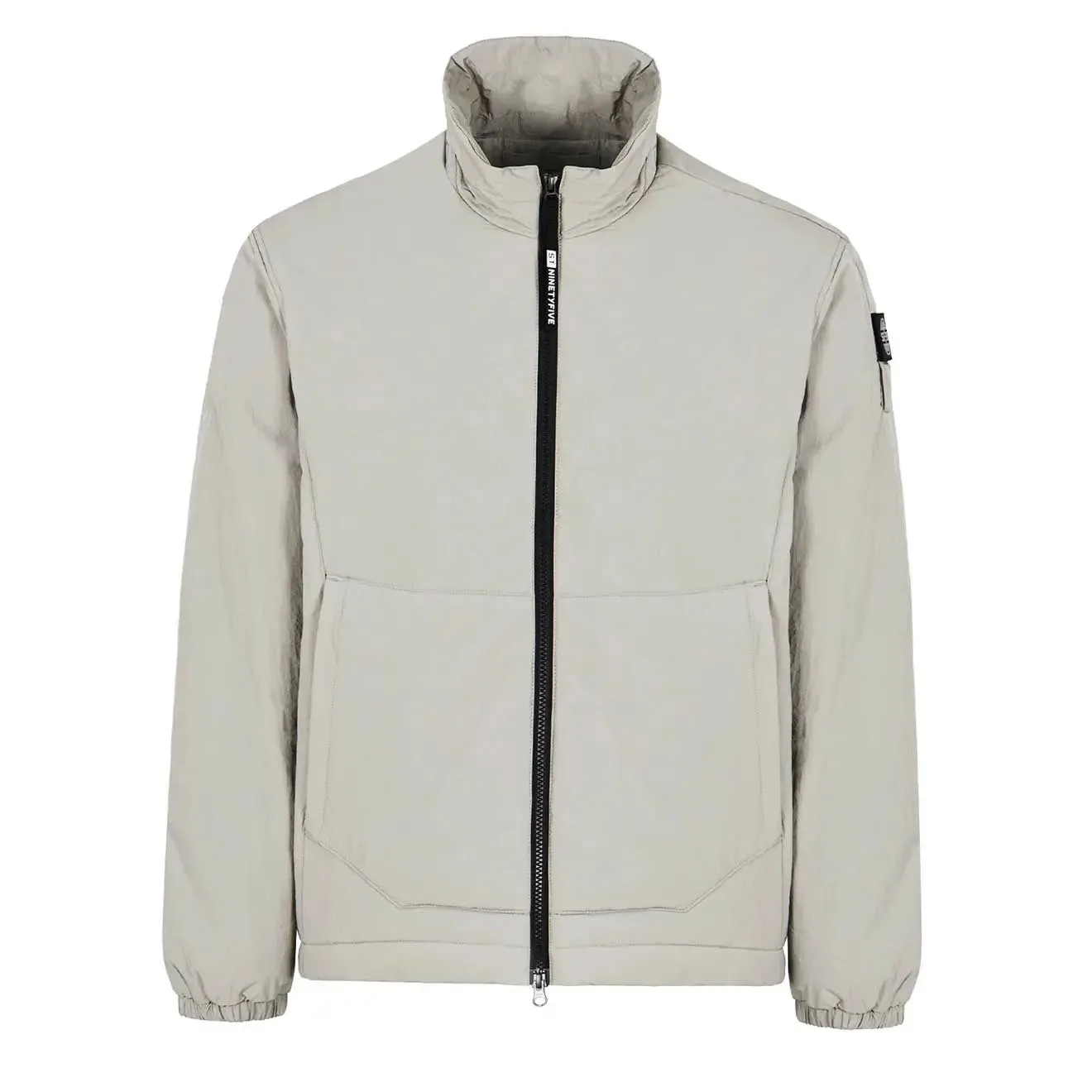 ST95 Lightweight Padded Overshirt Light Grey