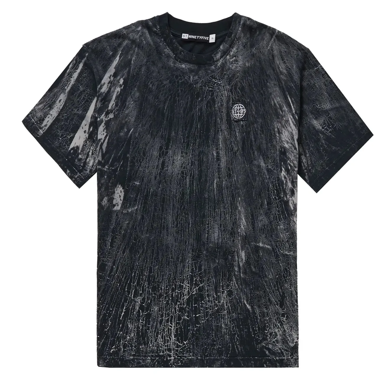 ST95 Oversized Plaster Tee Black
