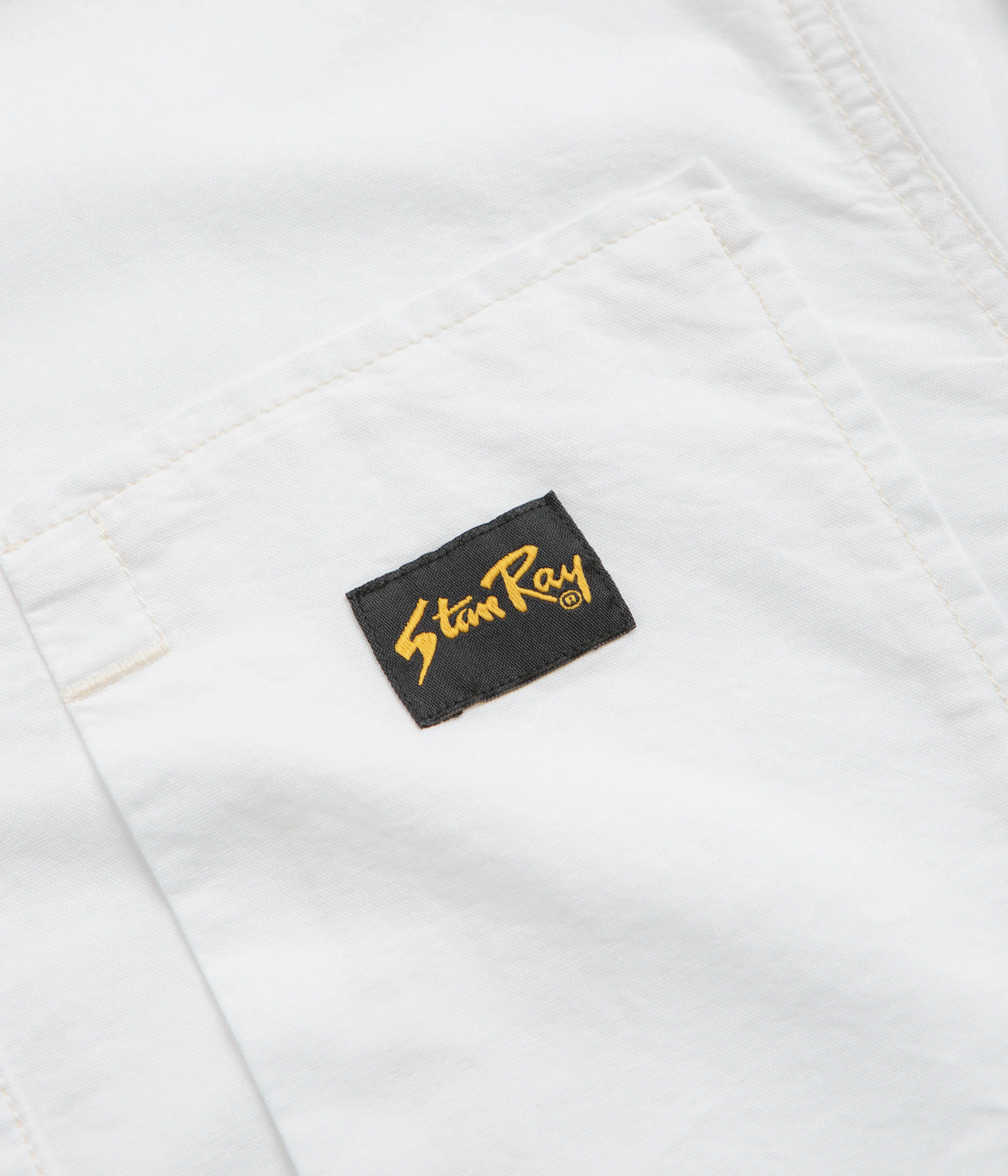 Stan Ray Painters Pop Over Shirt - Natural Cotton Oxford