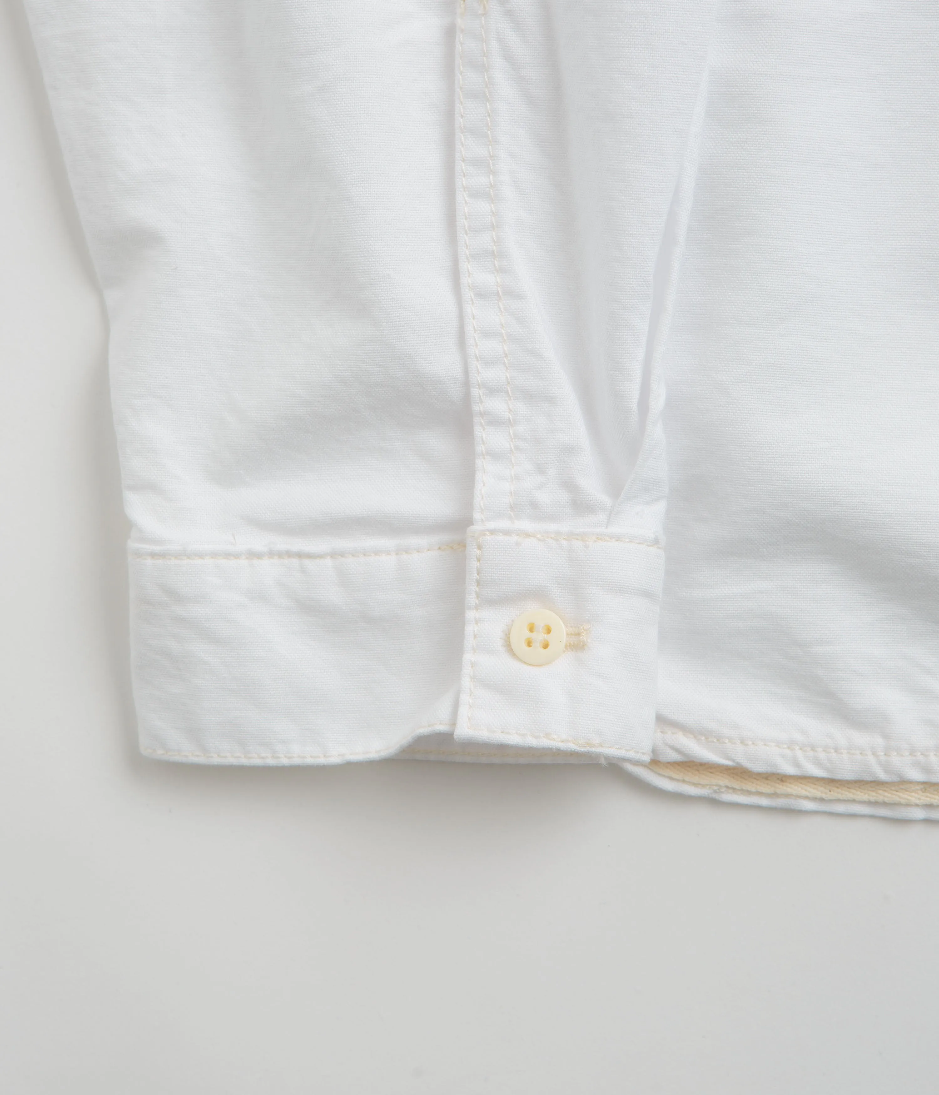 Stan Ray Painters Pop Over Shirt - Natural Cotton Oxford