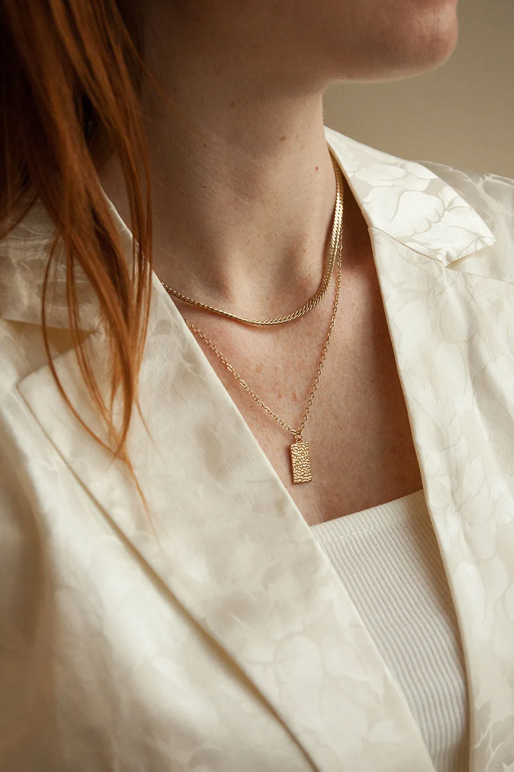 Stanton | Two Chain Golden Necklace