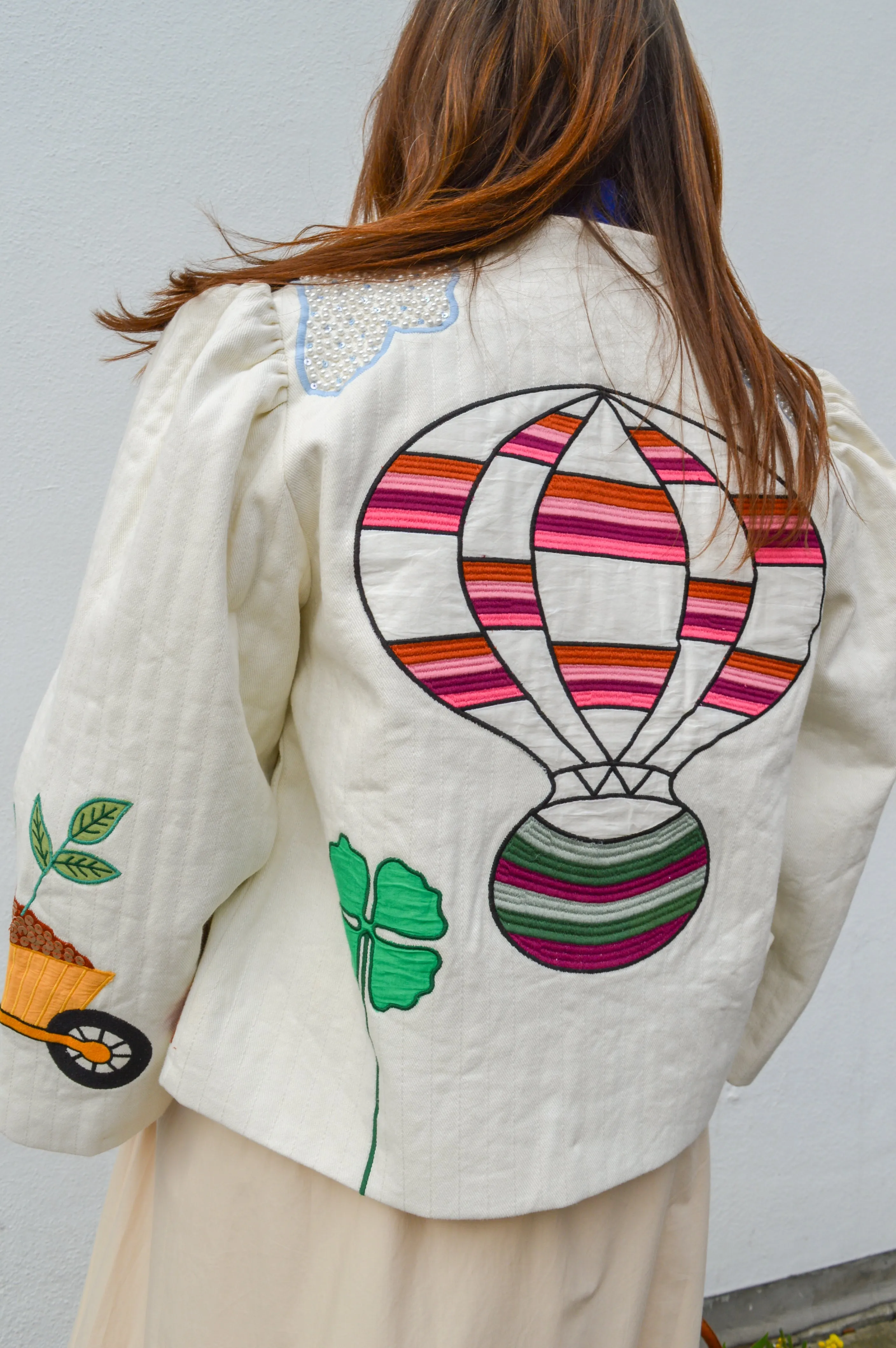 Stella Nova Elements Patchwork Cream Jacket