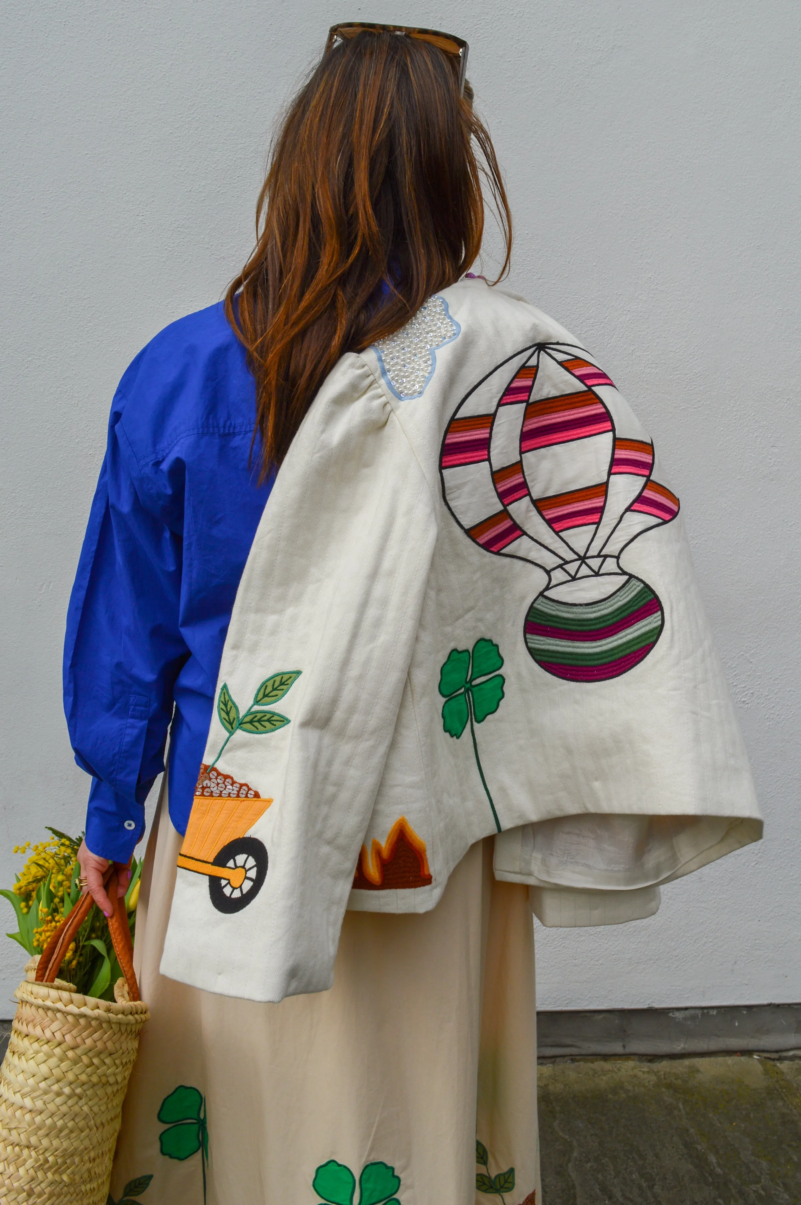 Stella Nova Elements Patchwork Cream Jacket