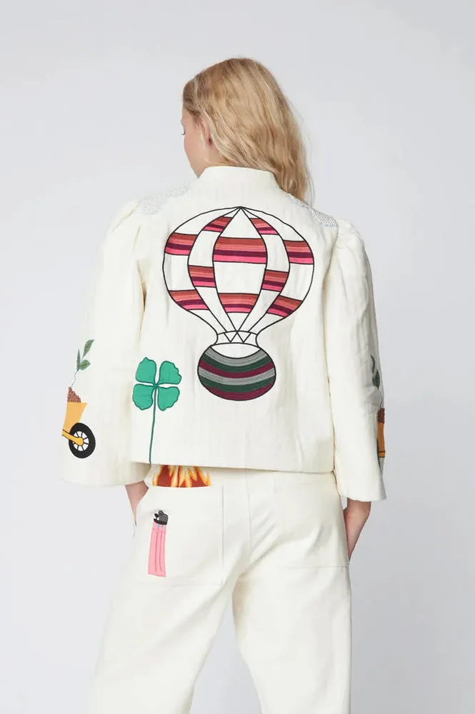 Stella Nova Elements Patchwork Cream Jacket