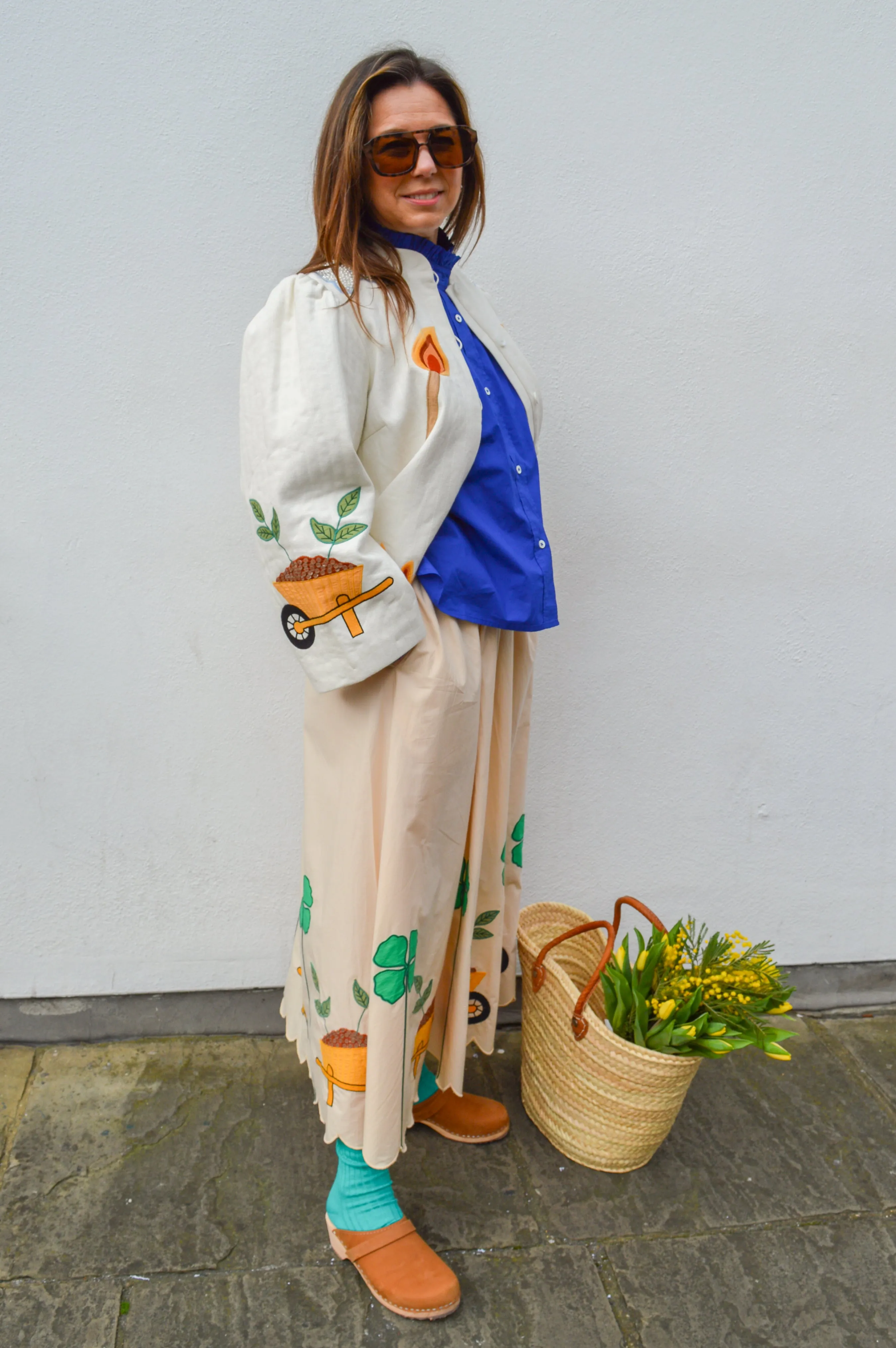 Stella Nova Elements Patchwork Cream Jacket