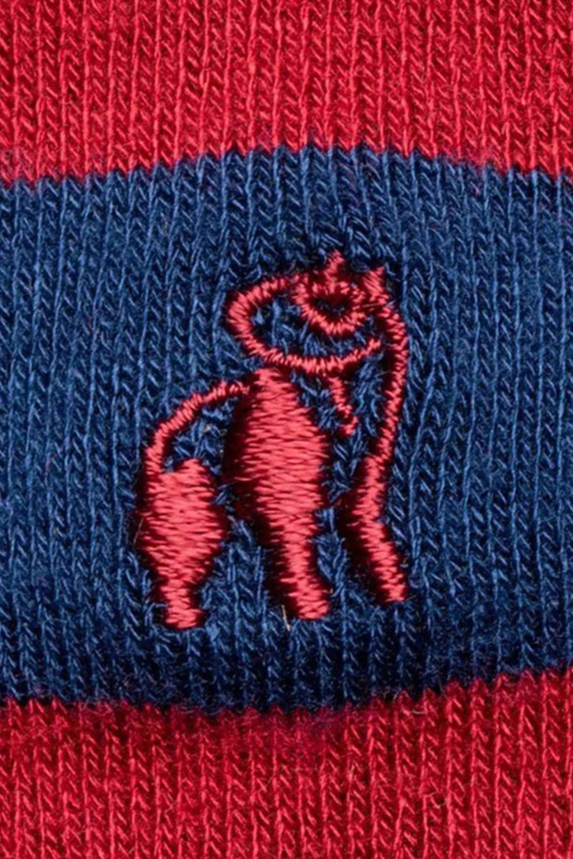 Swole Panda Bamboo Socks Classic Red Stripe