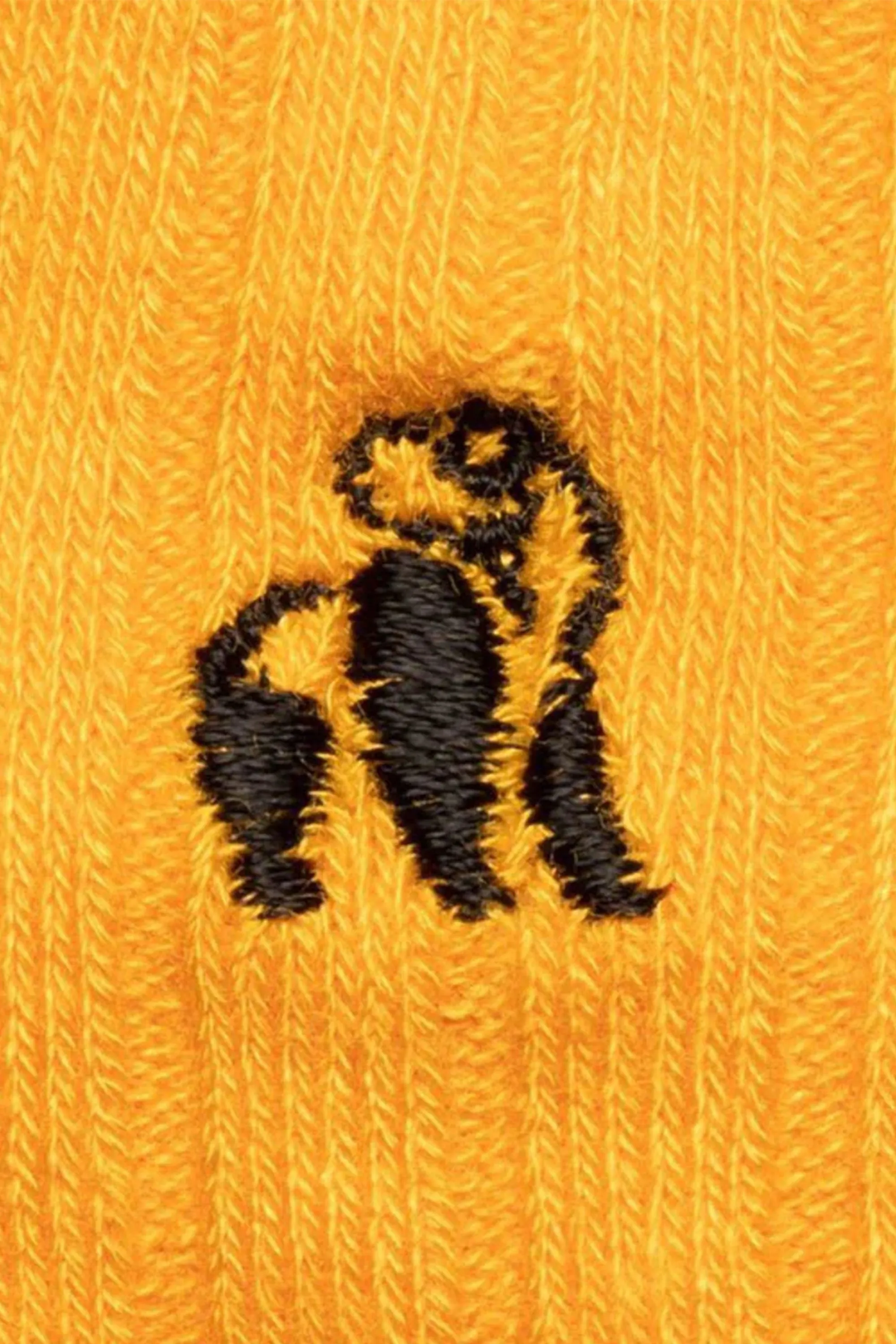 Swole Panda Bamboo Socks Yellow