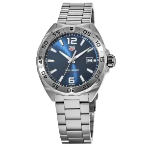 Tag Heuer Formula 1 Quartz Blue Dial Stainless Steel Men's Watch WAZ1118.BA0875