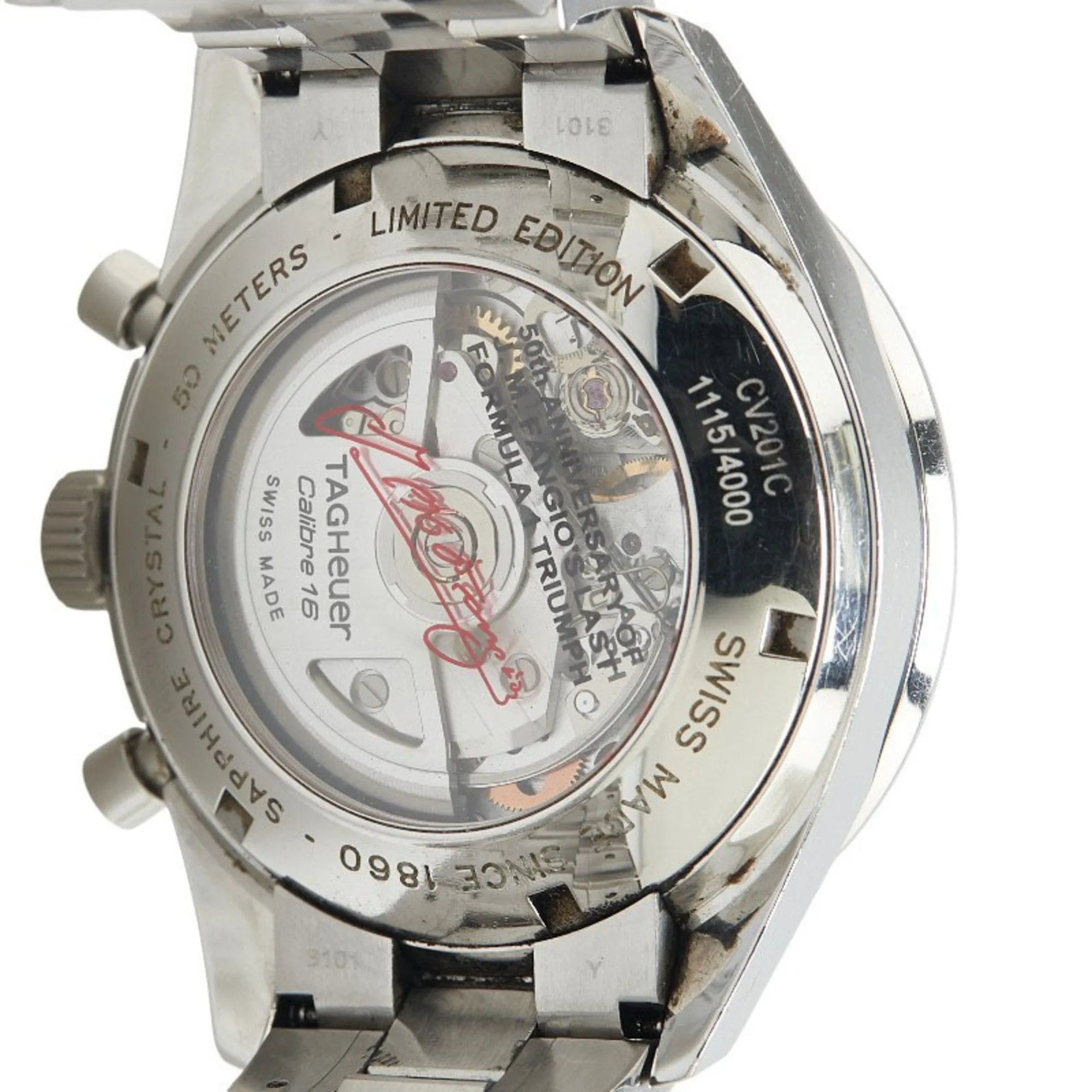 Tag Heuer Stainless Steel Wristwatch (Pre-Owned)