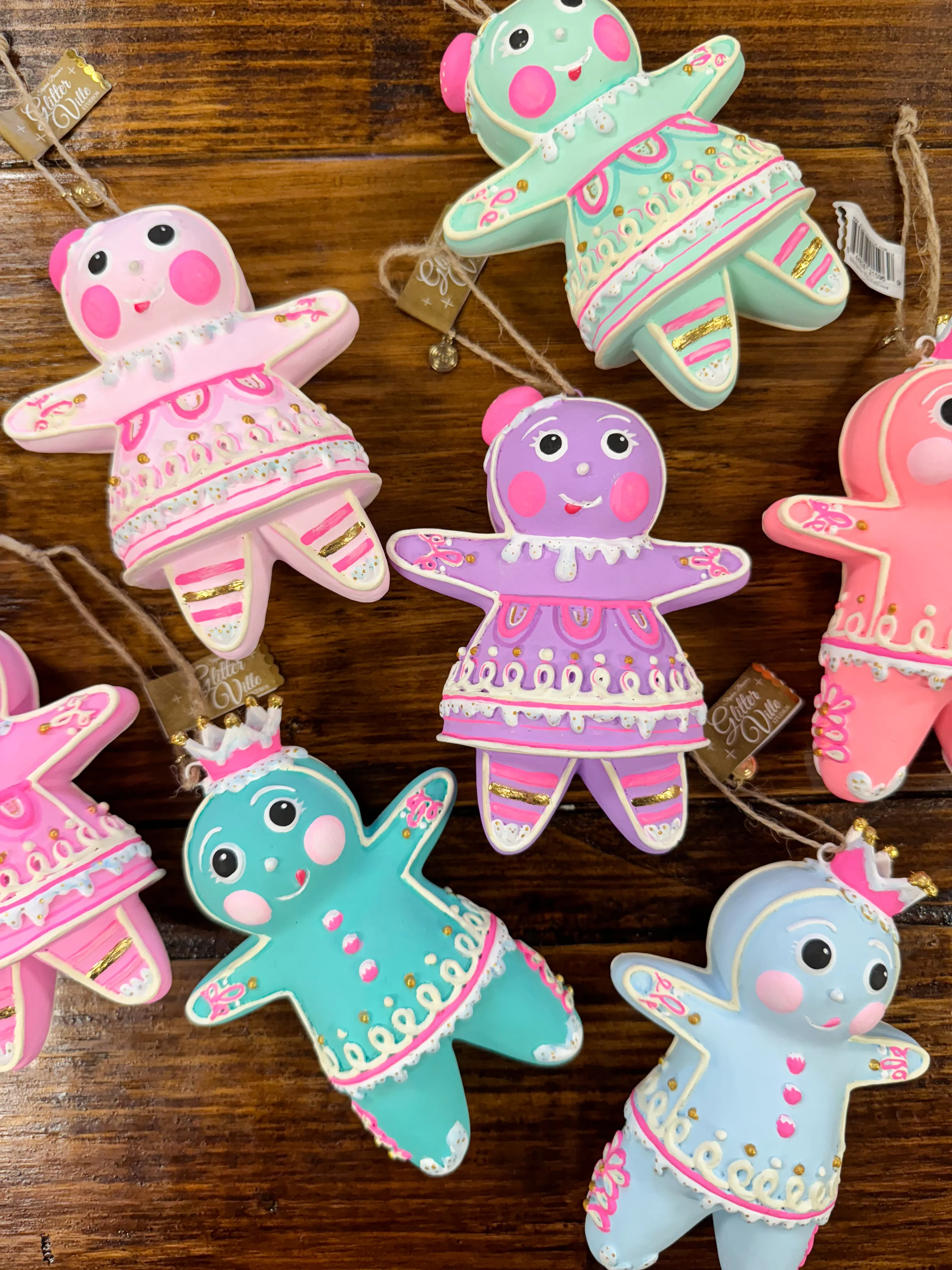 THE RAINBOW GINGERS - DIPPSY OR DOUGH ORNAMENT