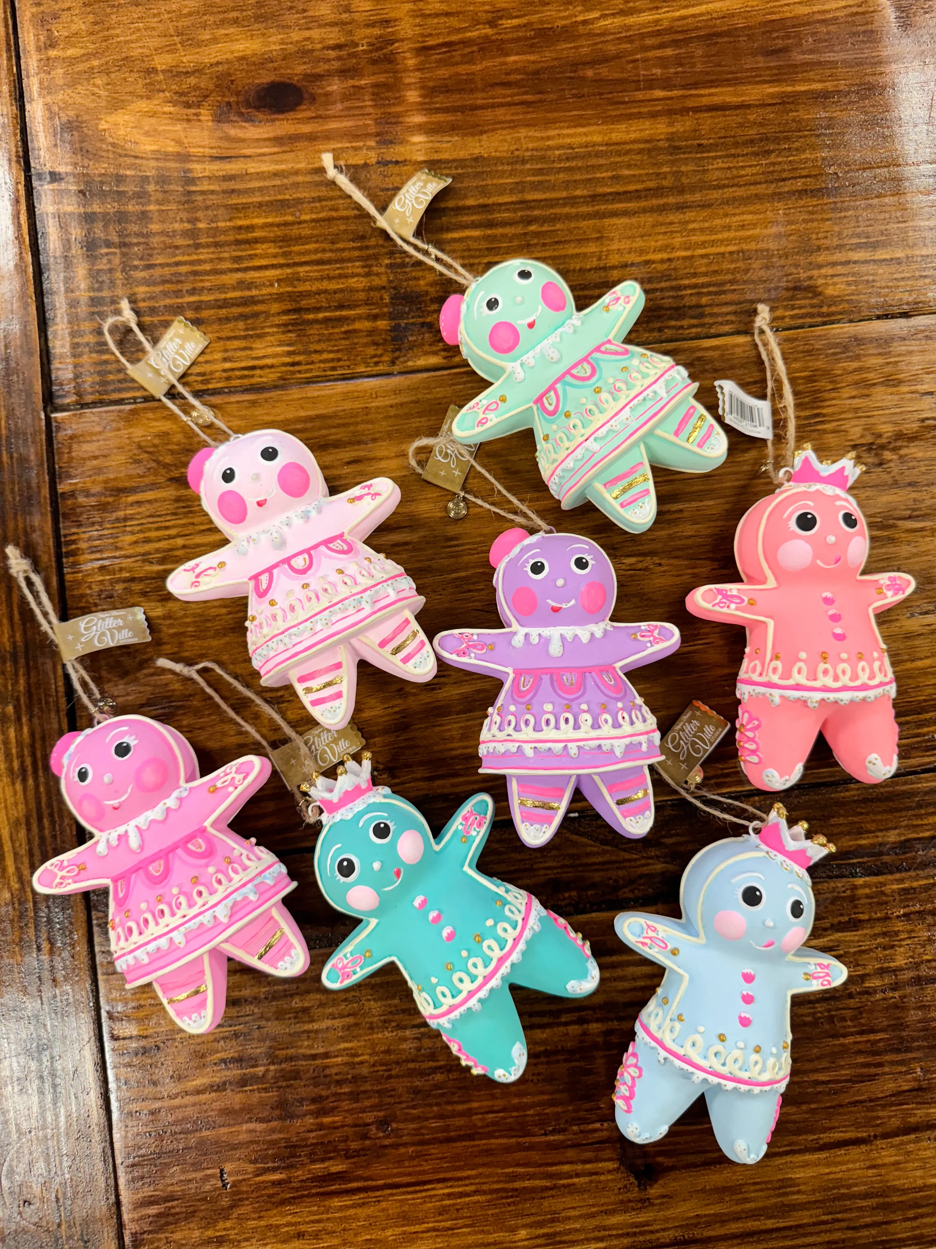 THE RAINBOW GINGERS - DIPPSY OR DOUGH ORNAMENT