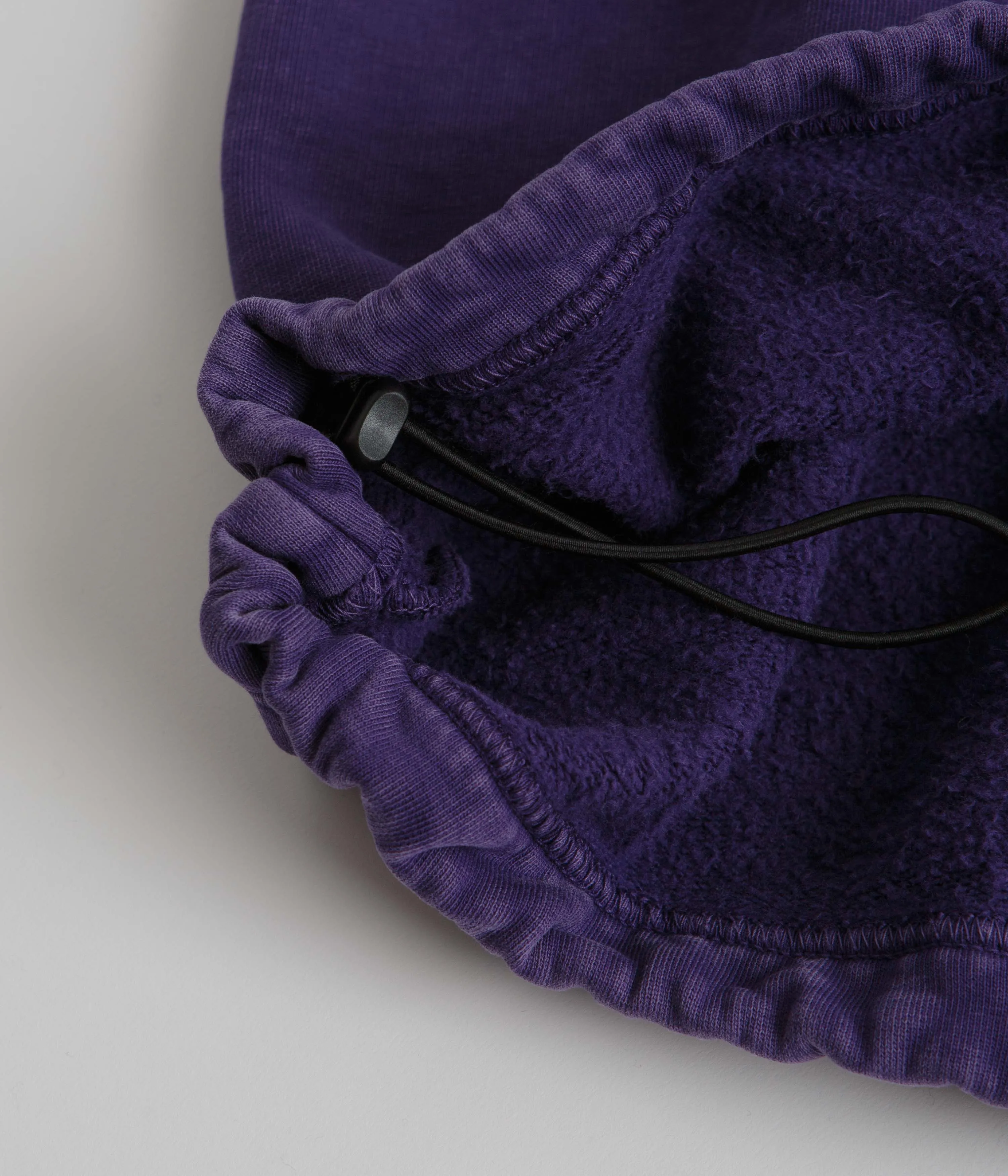 The Trilogy Tapes Pulse Tape Funnel Neck Sweatshirt - Purple