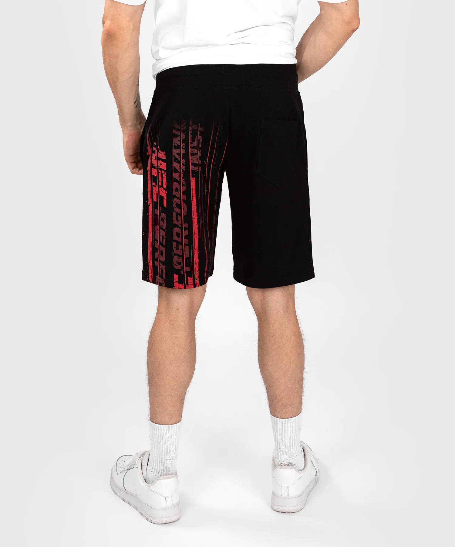 UFC Venum Performance Institute 2.0 Men’s Cotton Short - Black/Red