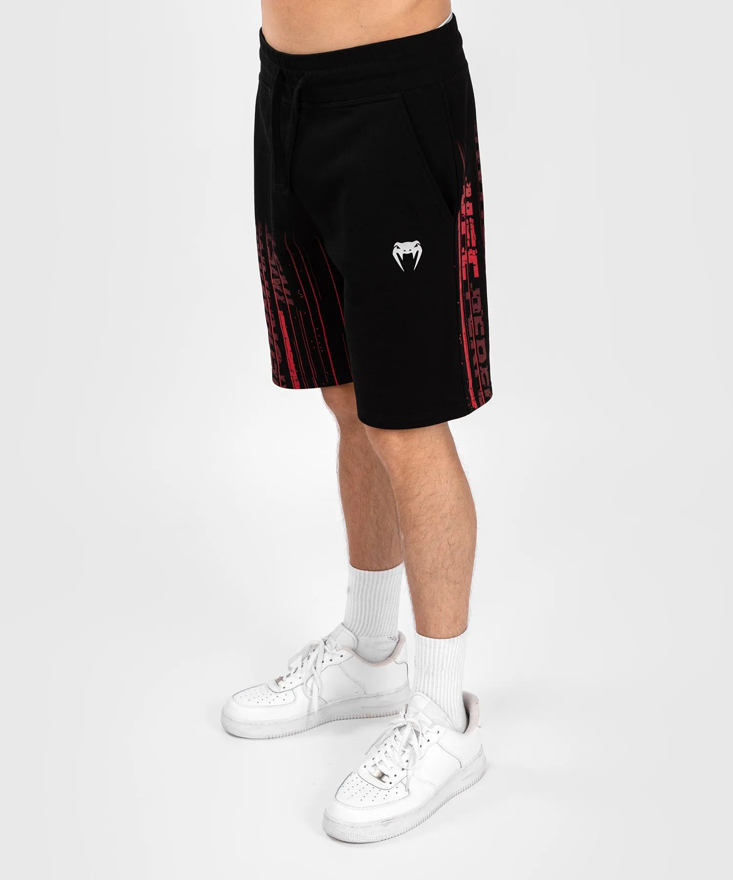 UFC Venum Performance Institute 2.0 Men’s Cotton Short - Black/Red