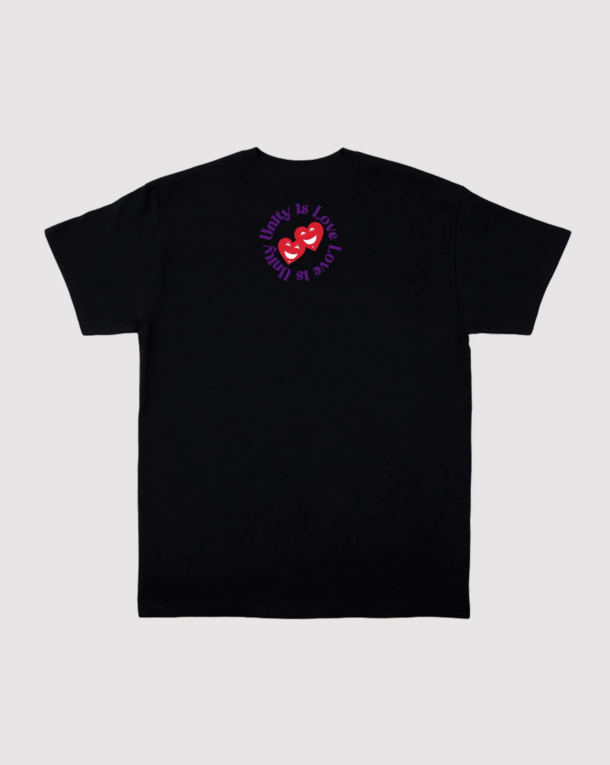 UNITY IS LOVE TEE "BLACK"