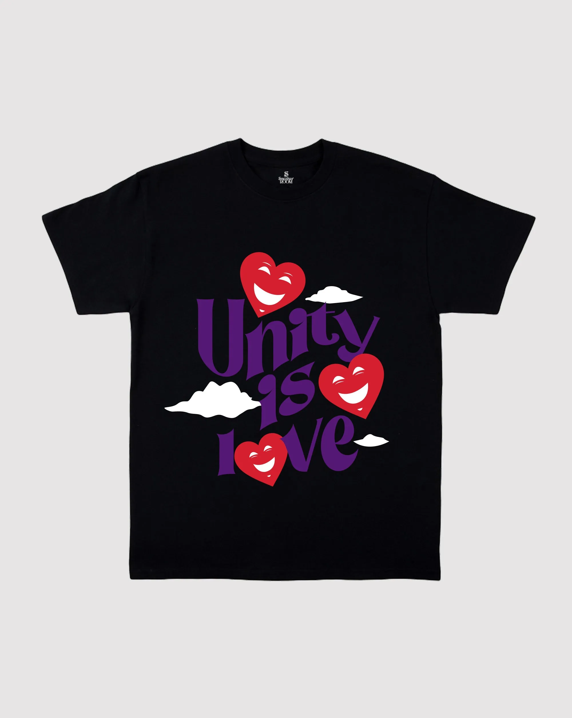 UNITY IS LOVE TEE "BLACK"