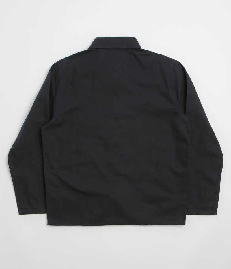 Uskees 3001 Buttoned Overshirt - Midnight Blue