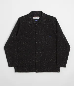 Uskees 3043 Collared Cardigan - Black