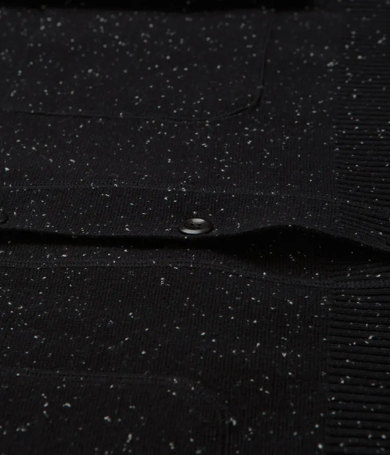 Uskees 3043 Collared Cardigan - Black