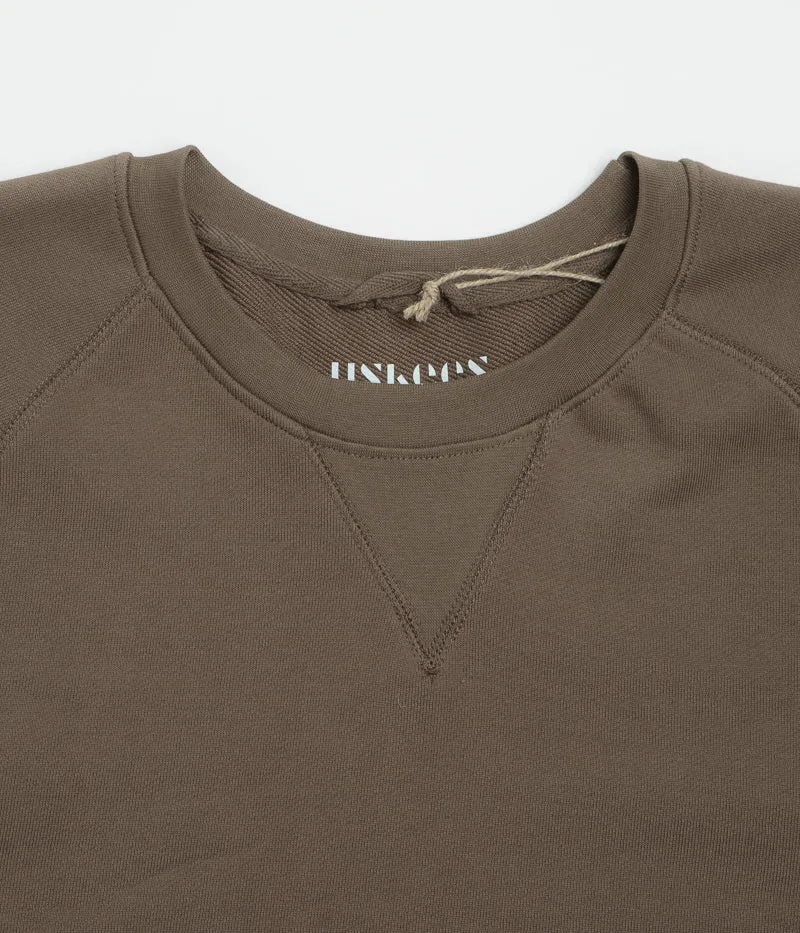 Uskees 7005 Crewneck Sweatshirt - Dark Taupe