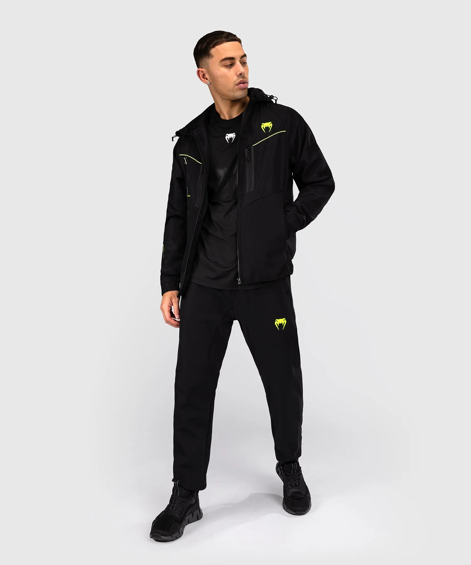 Venum Training Camp 4.0 Track Jacket - Black/Neon Green