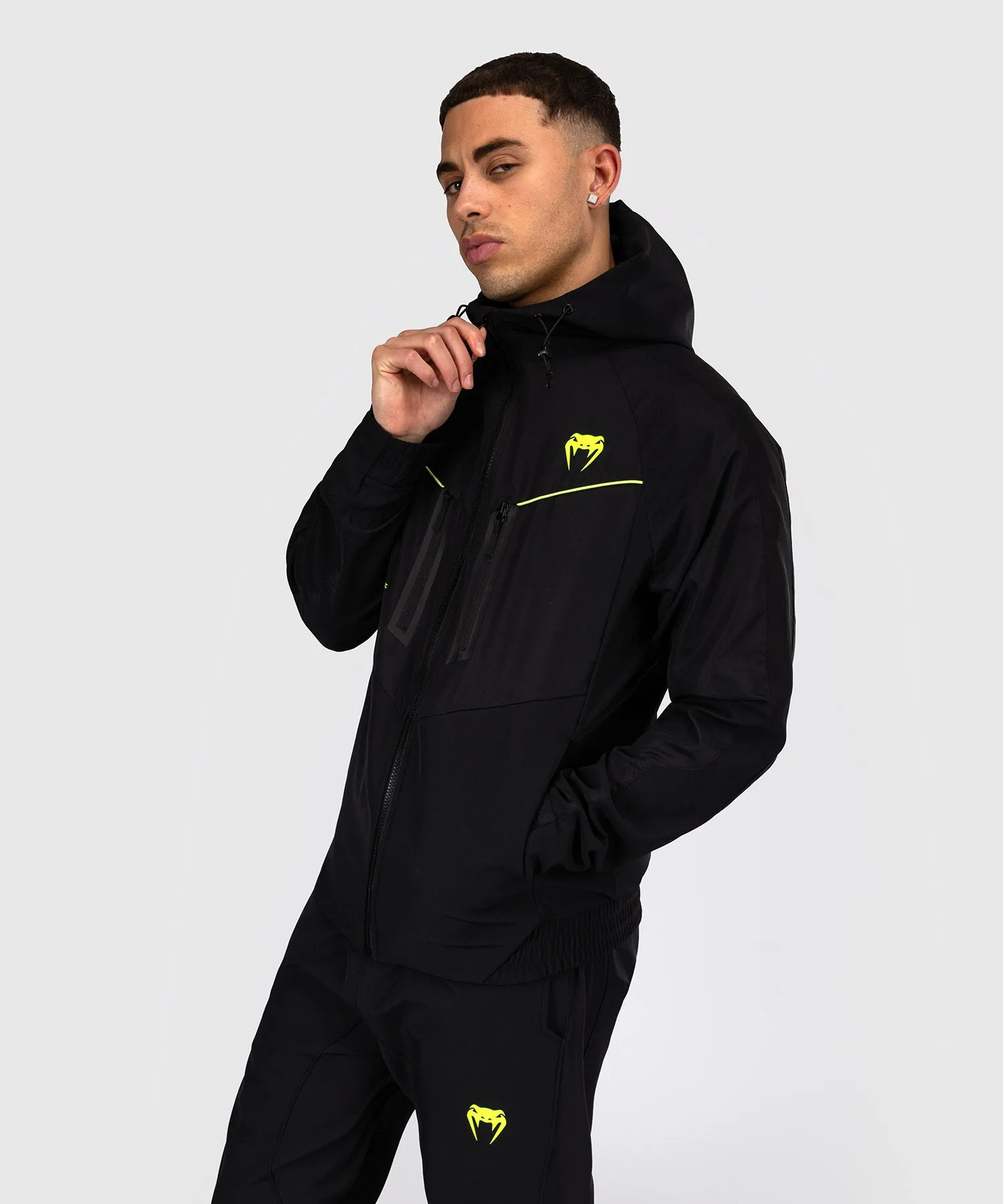 Venum Training Camp 4.0 Track Jacket - Black/Neon Green