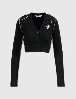 WOMEN'S CROP CARDIGAN