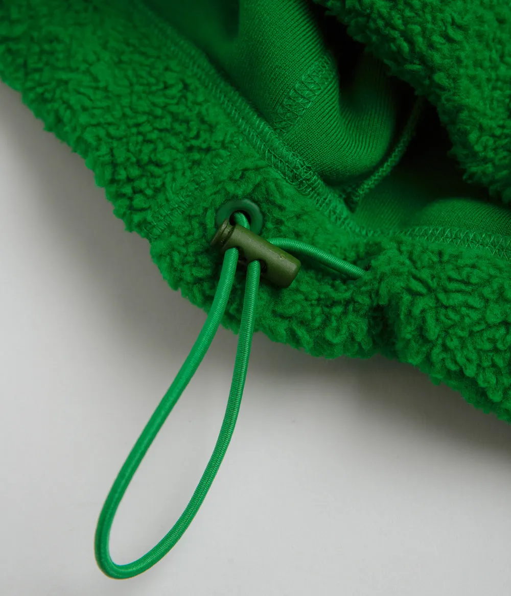YMC Aaron Zip Fleece Jacket - Green