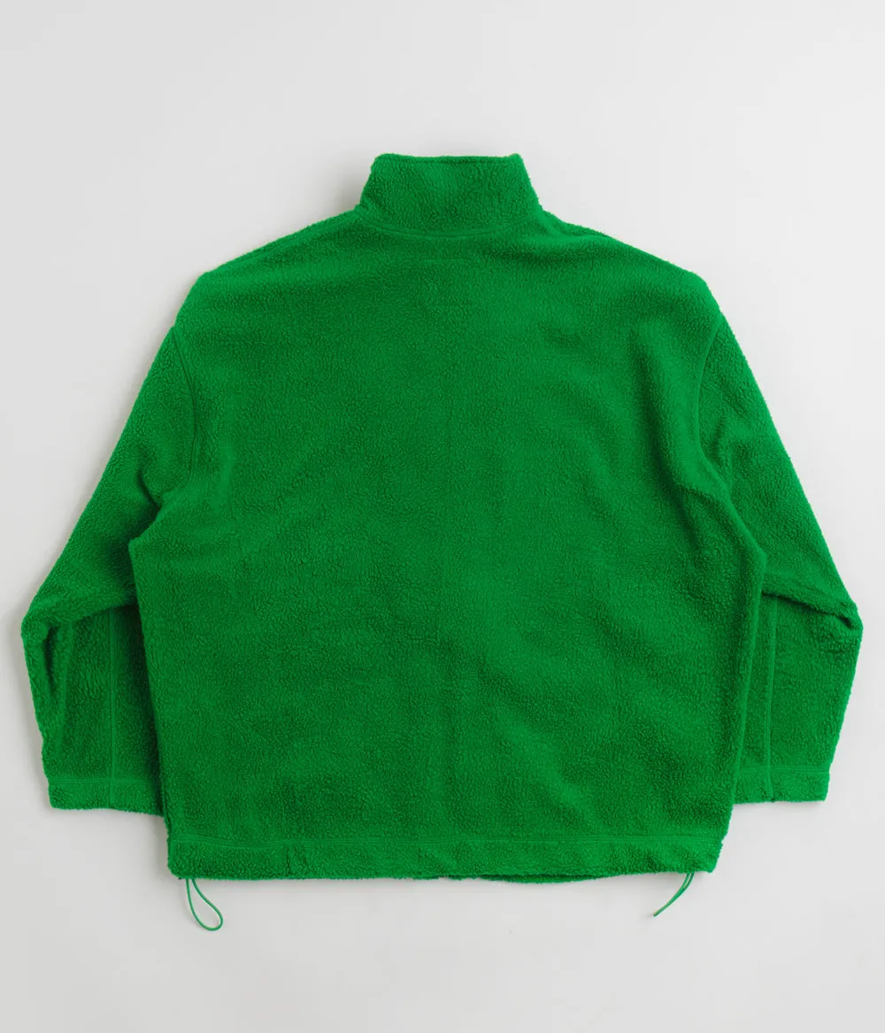 YMC Aaron Zip Fleece Jacket - Green